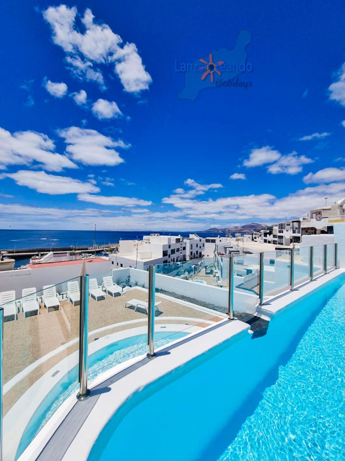The Blue Cris-Tol Vv With Sea View Apartman Puerto del Carmen  Kültér fotó