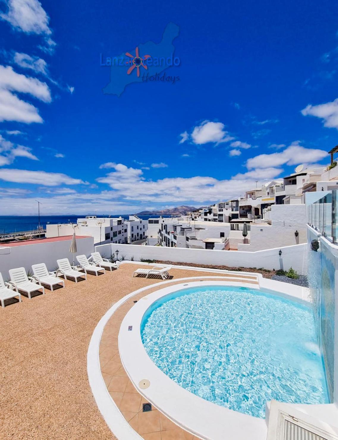 The Blue Cris-Tol Vv With Sea View Apartman Puerto del Carmen  Kültér fotó