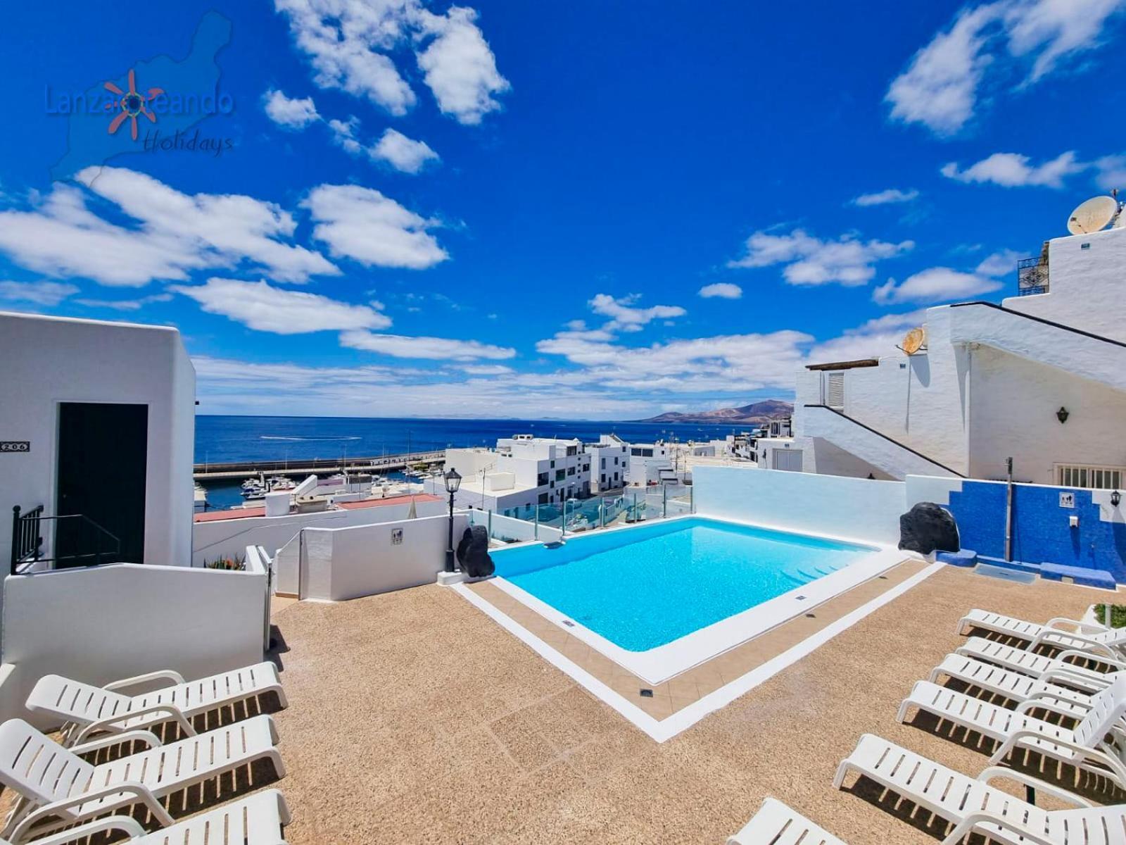 The Blue Cris-Tol Vv With Sea View Apartman Puerto del Carmen  Kültér fotó